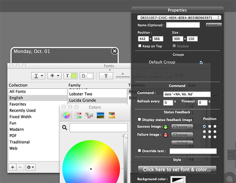 Geektool Scripts For Word